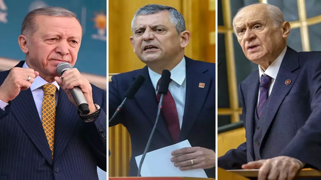 Ocak ayının anket ortalaması açıklandı: Zirvede CHP, AK Parti ile fark 1 puanın altında
